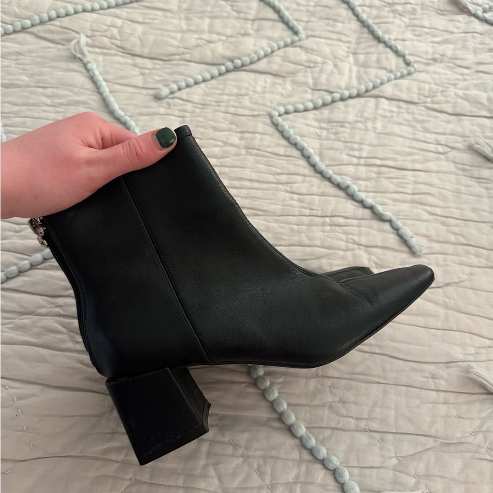 black boots